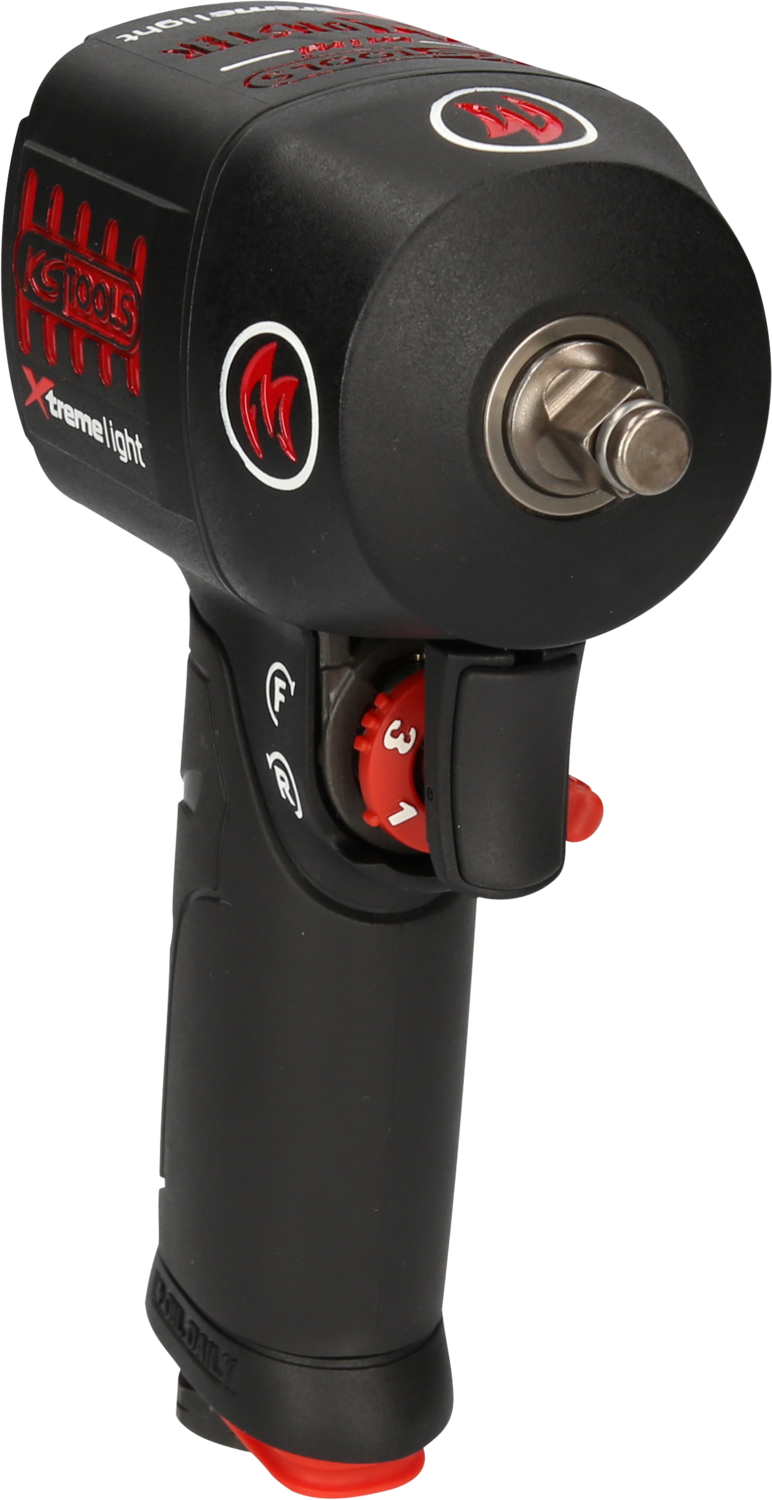 KS Tools 3/8" miniMONSTER Xtremelight Hochleistungs-Druckluft-Schlagschrauber 1.390 Nm
