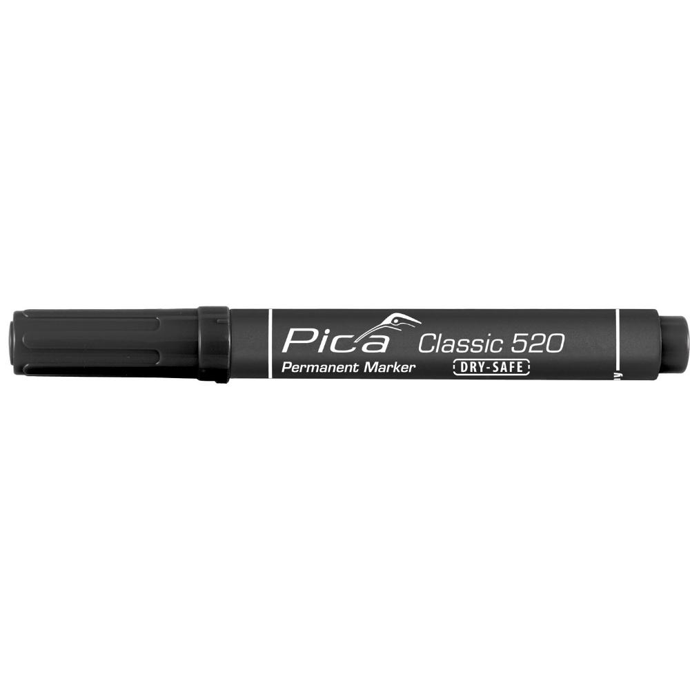 Pica Classic Permanent Marker 1-4mm, Rundspitze 10 Stück