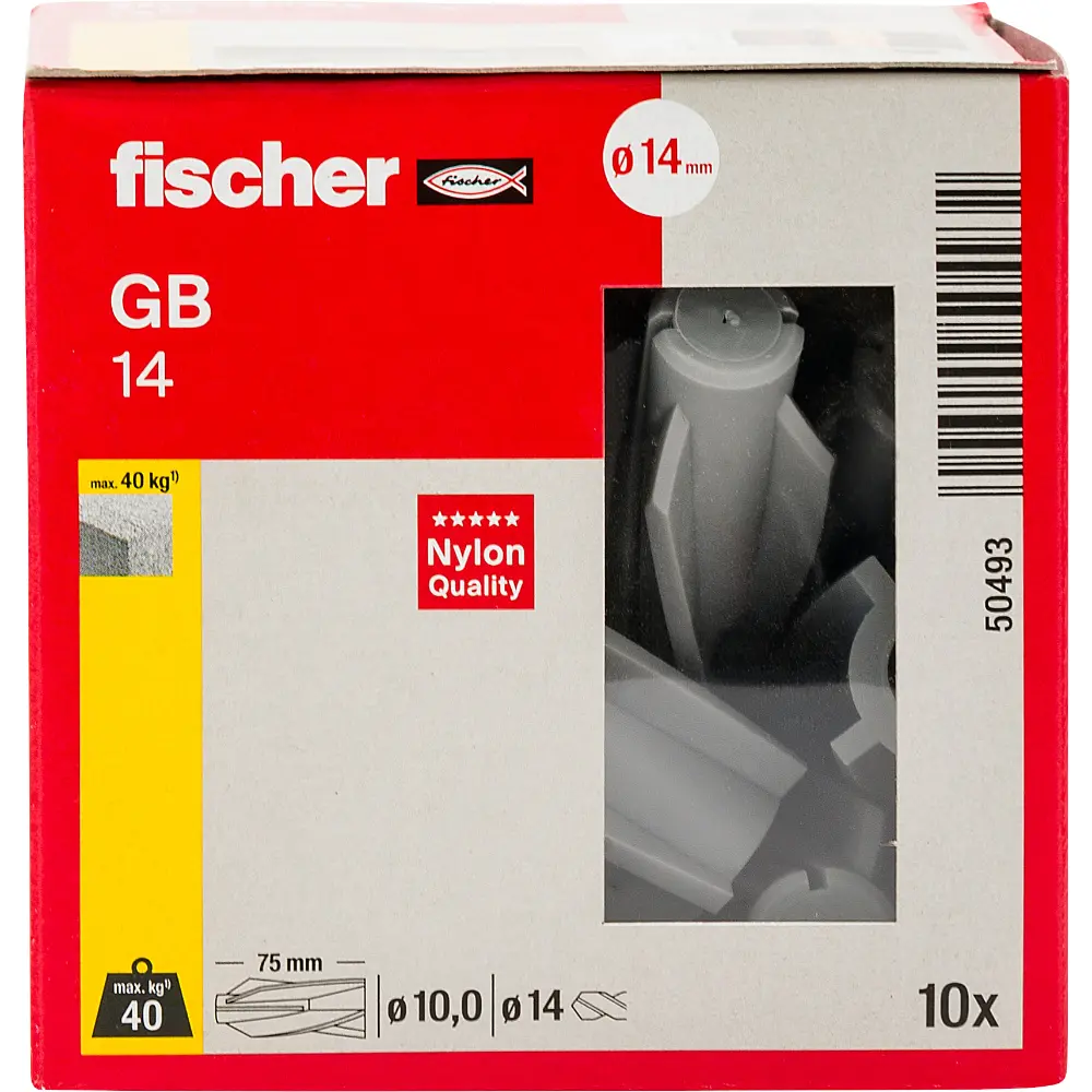 Fischer Gasbetondübel GB 14
