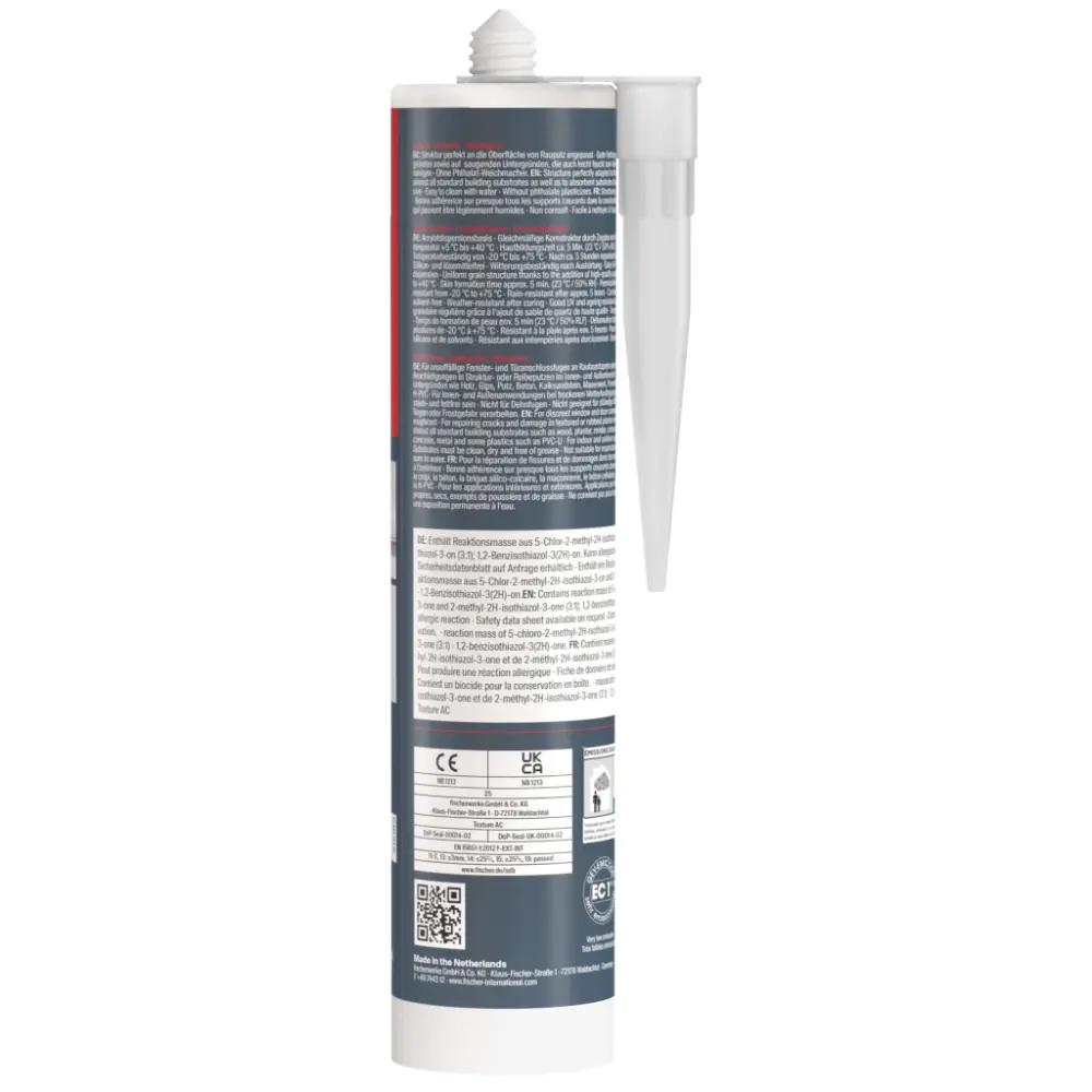 Fischer Strukturacryl Texture AC (DSA) weiß 310 ml