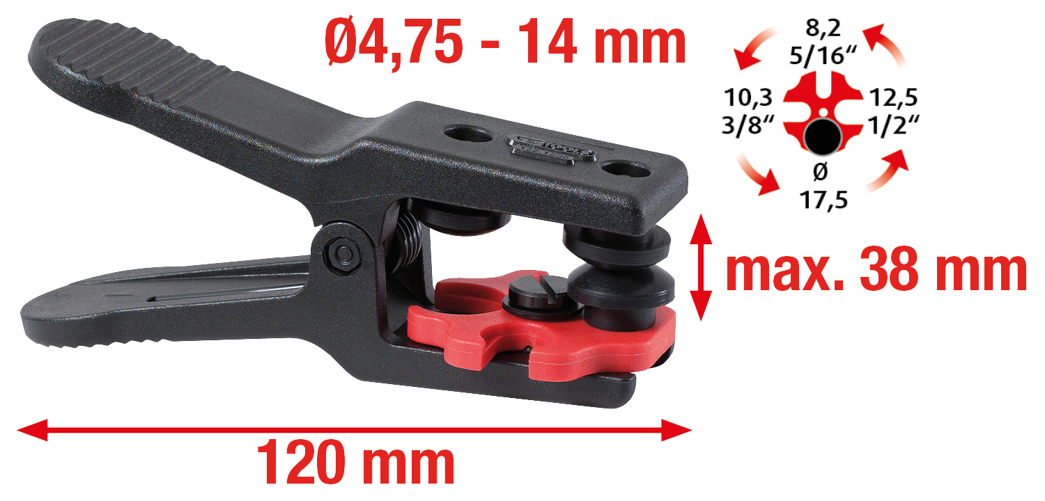 KS Tools ALLinONE Fluidstopper Ø 4,75 - 14 mm