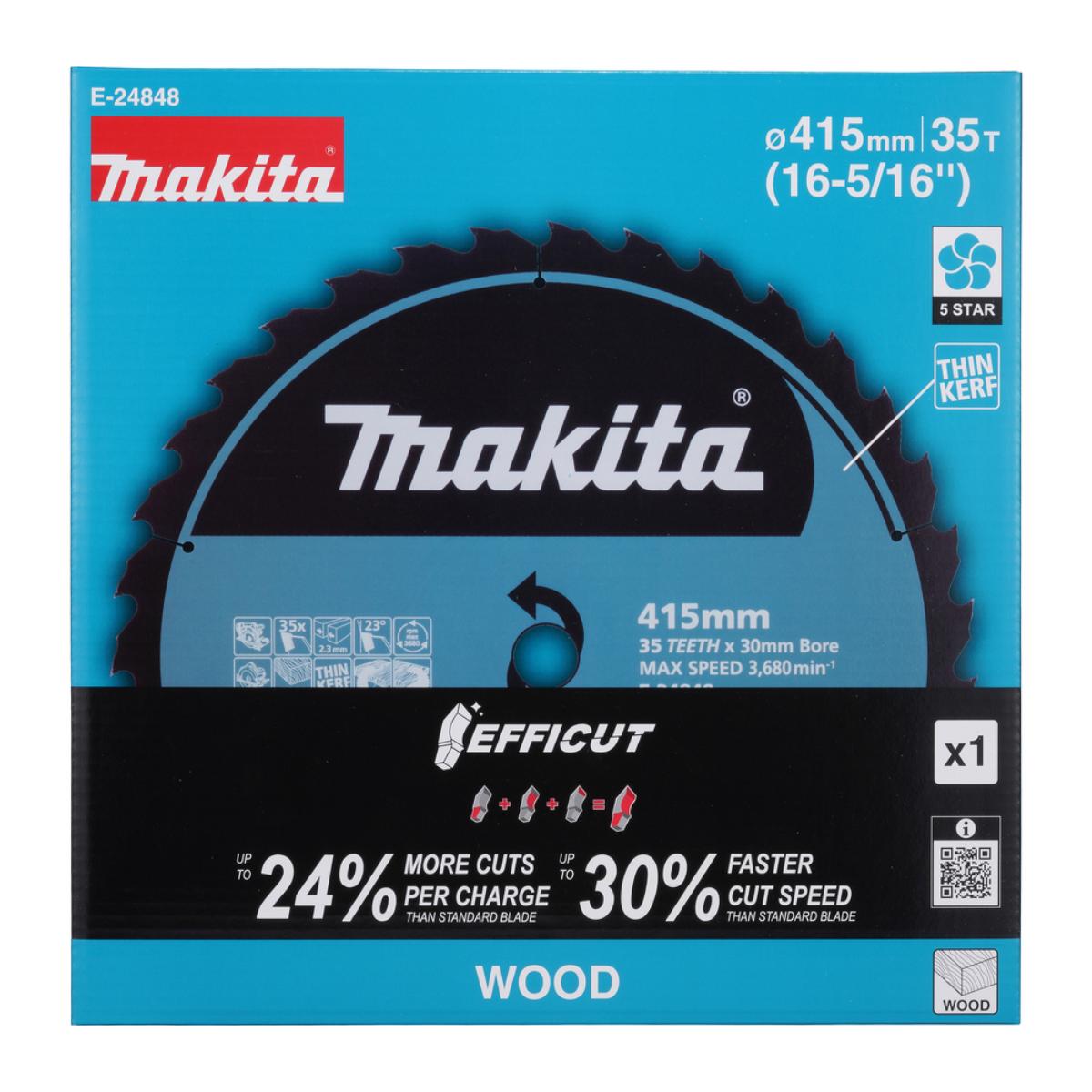 Makita Sägeblatt 415x2,3x30, 35Z EFFICUT - E-24848