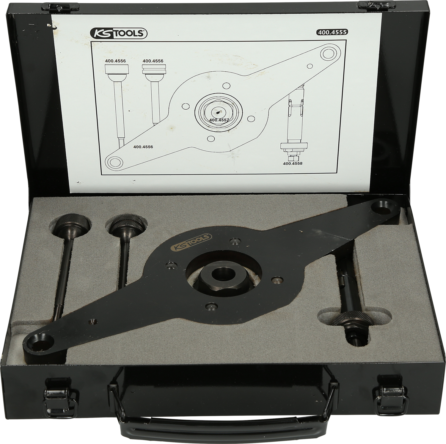 KS Tools Motoreinstell-Werkzeug-Satz für VAG, 5-tlg