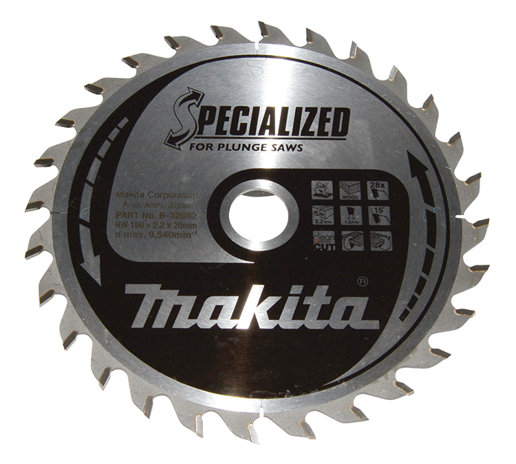 Makita SPECIALIZED Sägeb.160x20x28Z - B-32982