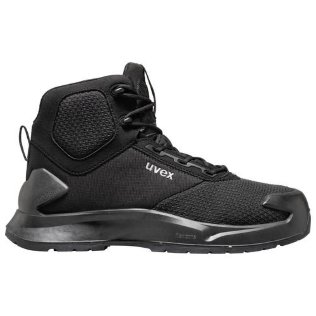 uvex 1 x-craft pro Sicherheitsschuh S1 PL Stiefel, schwarz