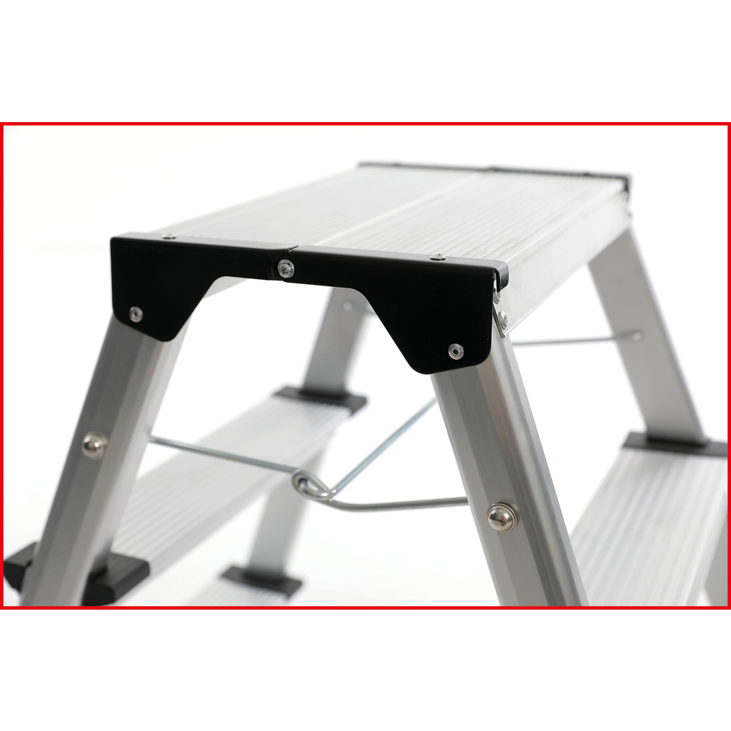 KS Tools Aluminium-Stufen-Stehleiter