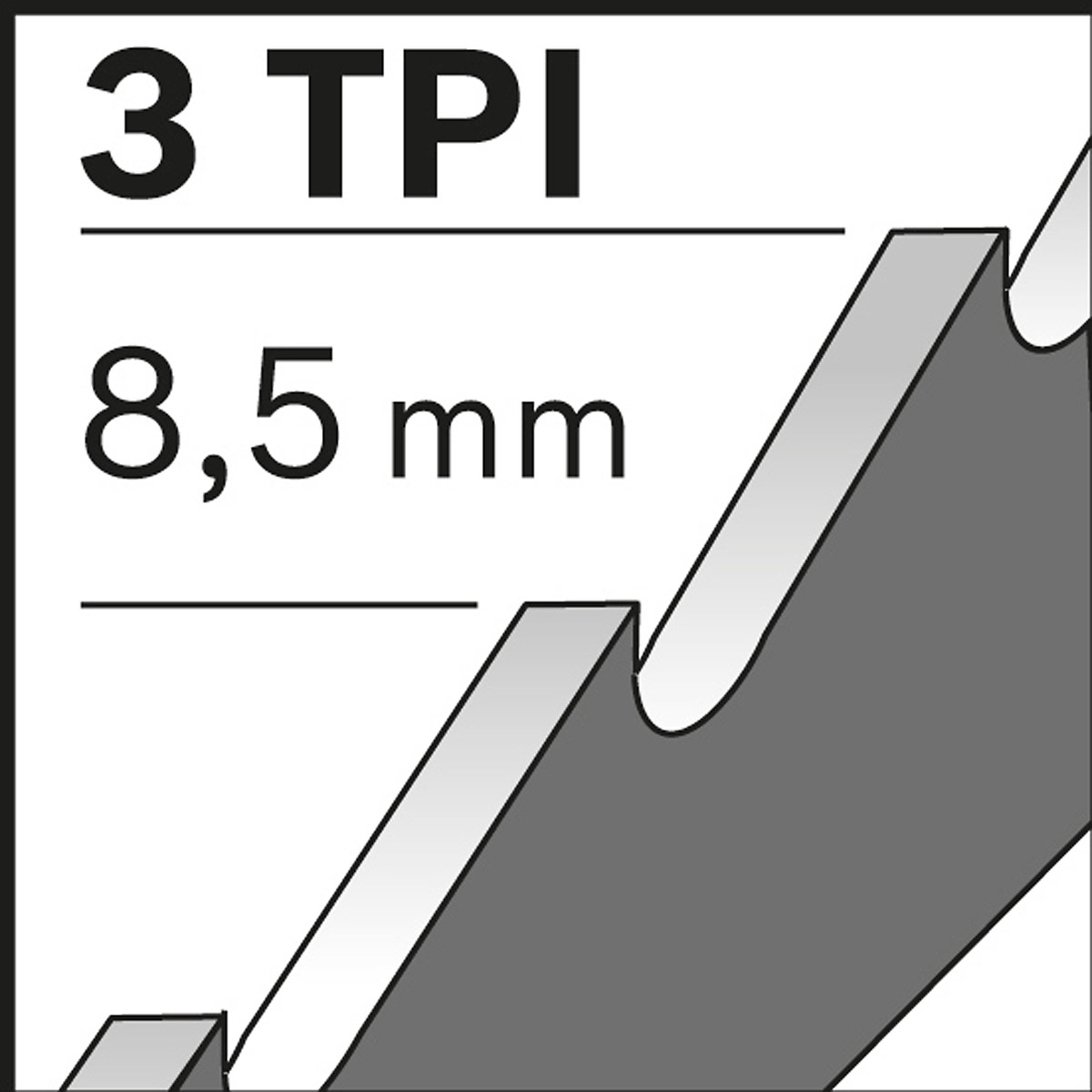 Bosch Säbelsägeblatt S 1542 K, Top for Wood