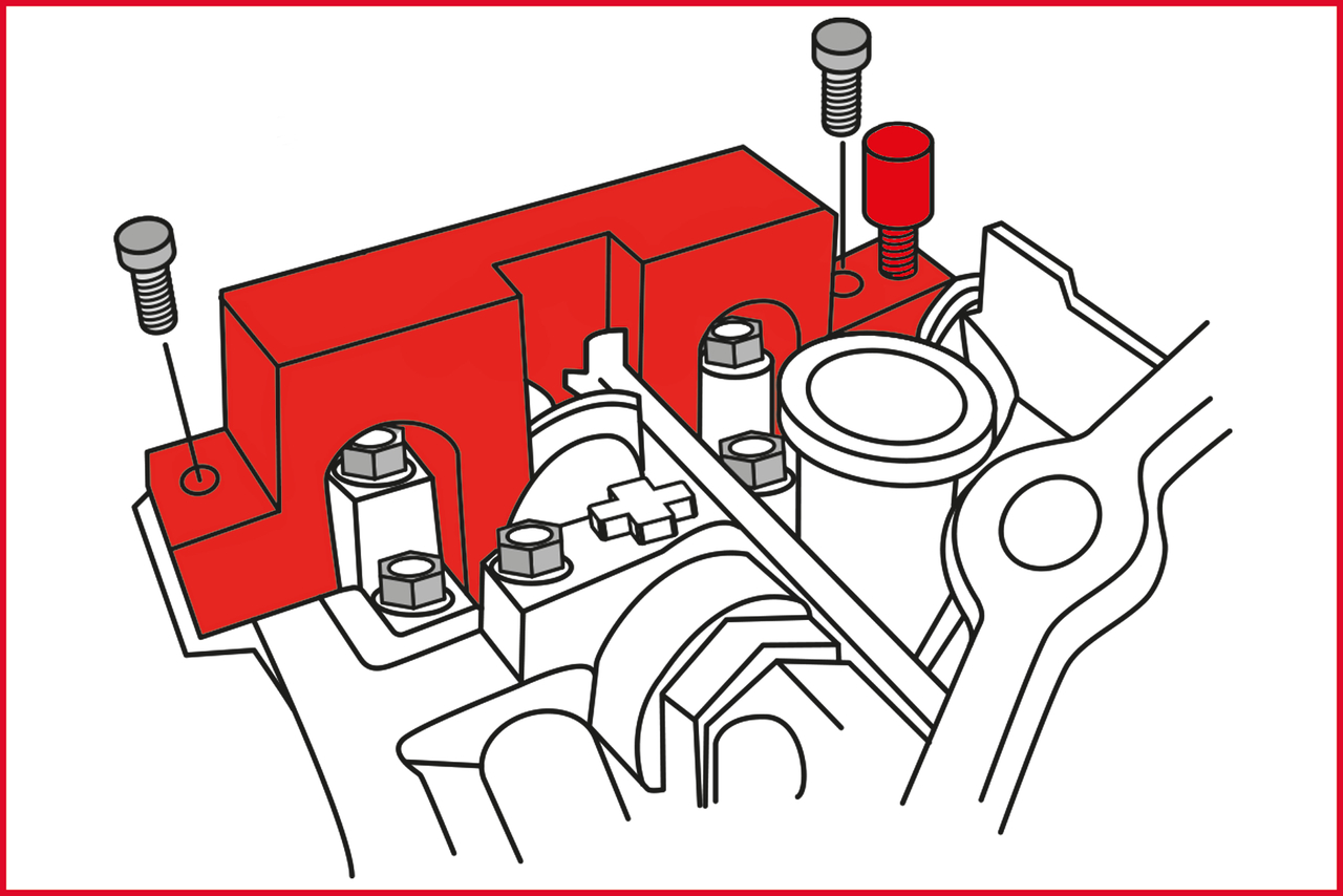 KS Tools Motoreinstell-Werkzeug-Satz für BMW, 10-tlg