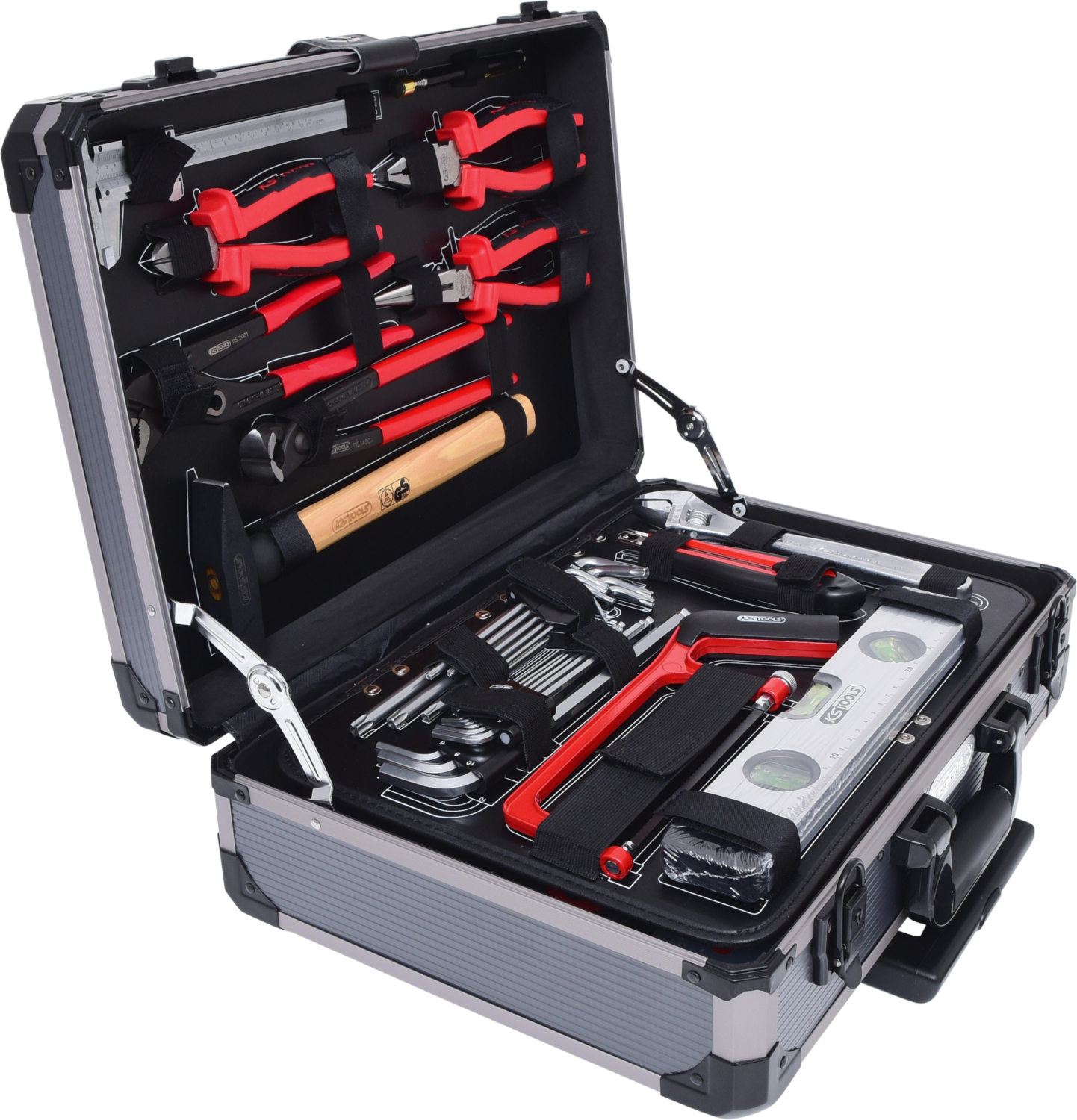 KS Tools 1/4"+1/2" Universal-Werkzeug-Satz, 130-tlg