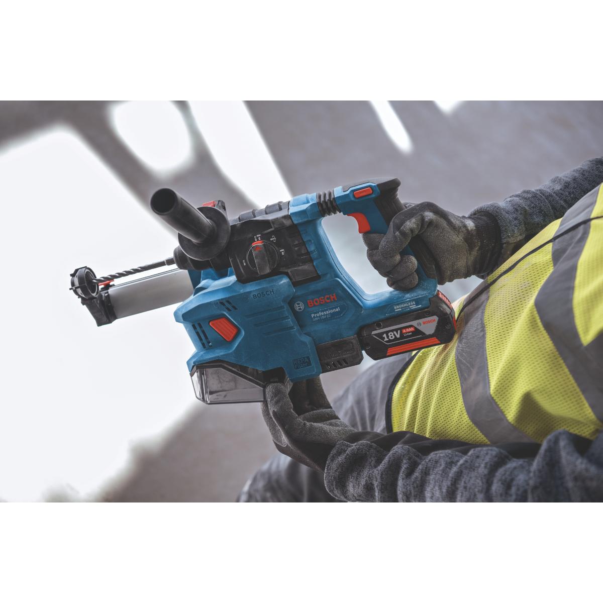 Bosch Absaughammer mit SDS plus GDE 18V-12