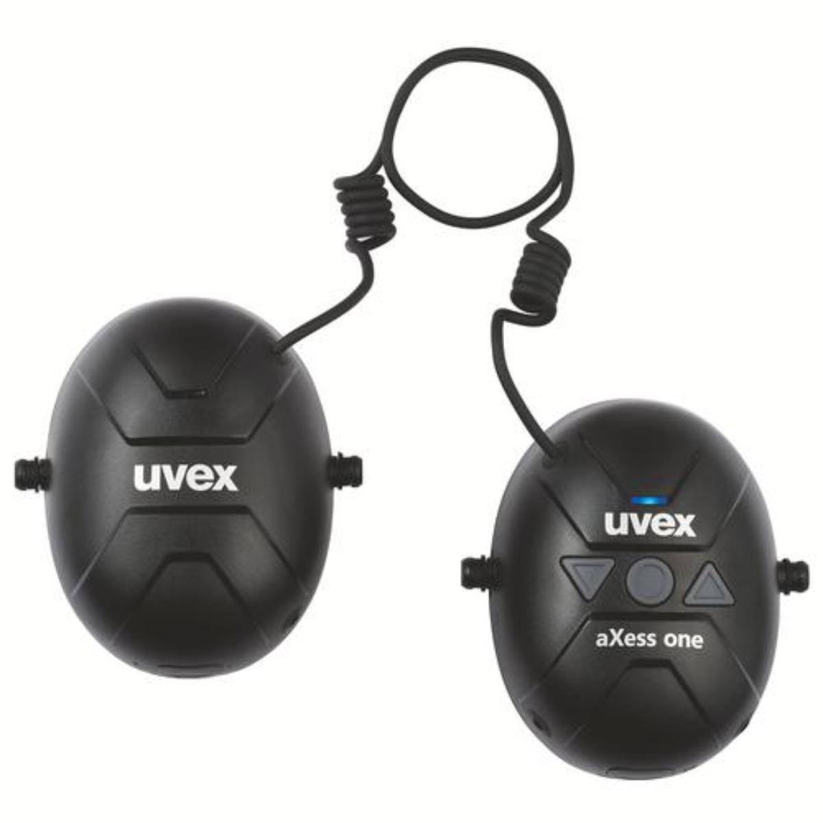 uvex aXess Kapselgehörschutz one Helmkapsel Basiseinheit schwarz SNR 25 dB