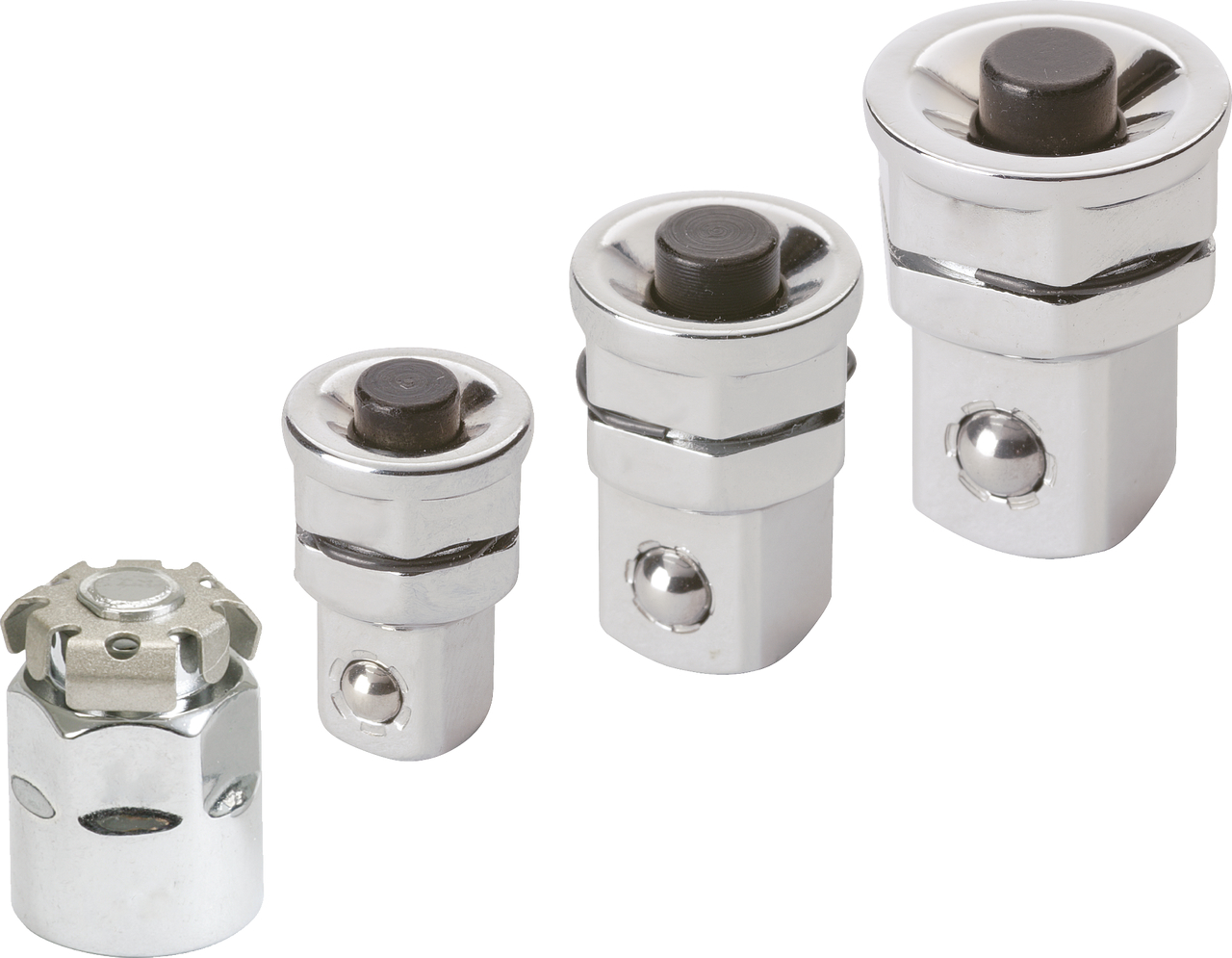 KS Tools GEARplus Stecknuss-Adapter-Satz, zöllig, 4-tlg
