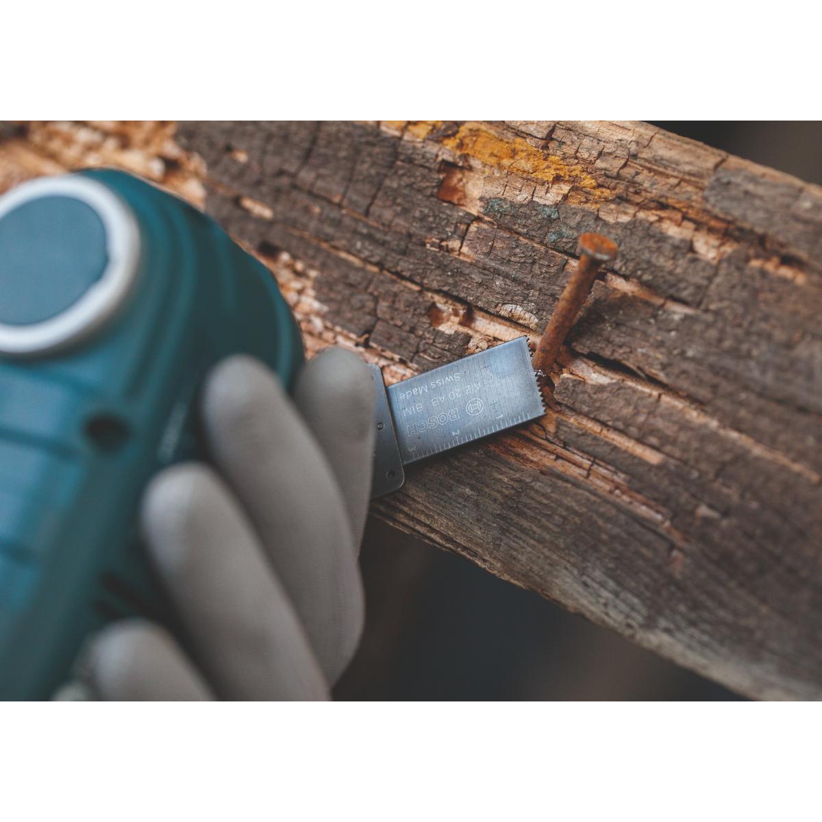 Bosch AIZ 20 AB Multi Material Tauchsägeblatt, Starlock, 20 x 30 mm, 5-Stück