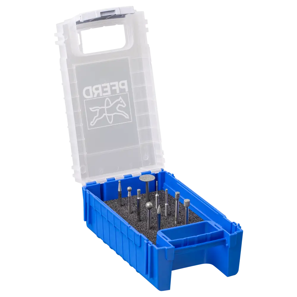 PFERD TOOLS Diamant-Schleifstift-Set 10-tlg.