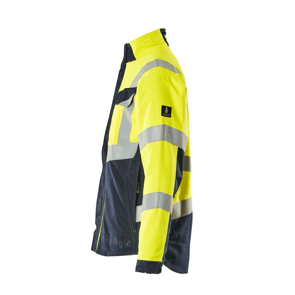 MASCOT Biel Jacke MULTISAFE Hi-vis Gelb / Schwarzblau