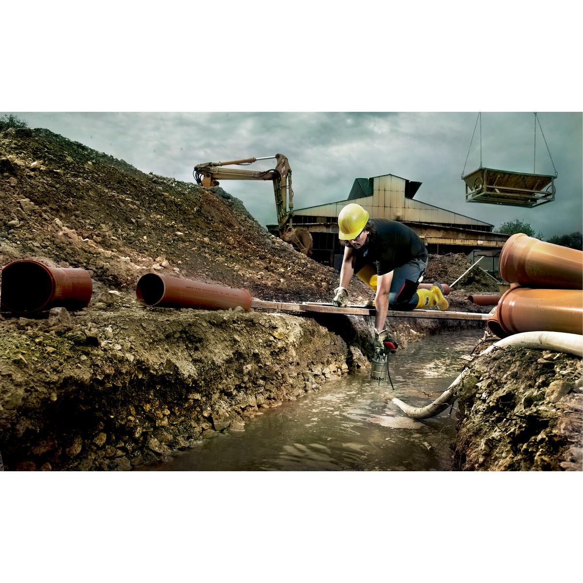 Metabo Schmutzwasserpumpe SP 28-50 S Inox - Karton
