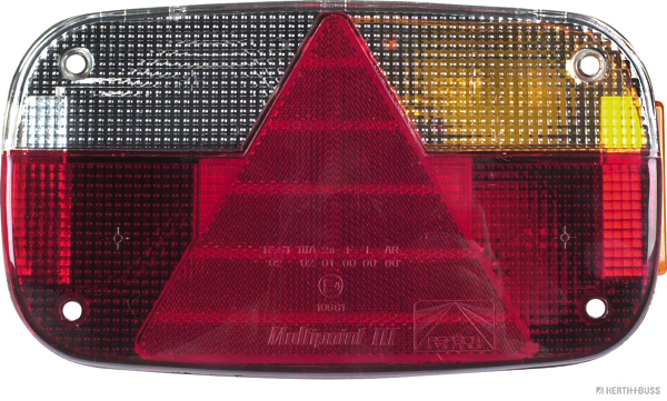 HERTH&BUSS Lichtscheibe, Heckleuchte, links, rechts, Dreieckrückstrahler