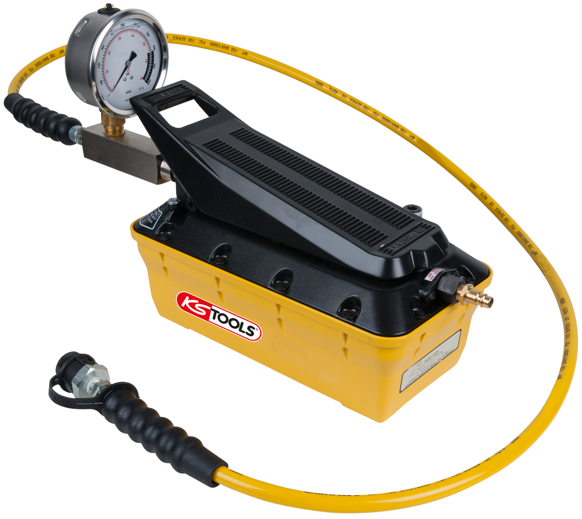 KS Tools Pneumatische Hydraulik-Pumpe, 255mm