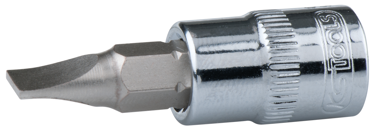 KS Tools 3/8" CHROMEplus Bit-Stecknuss Schlitz