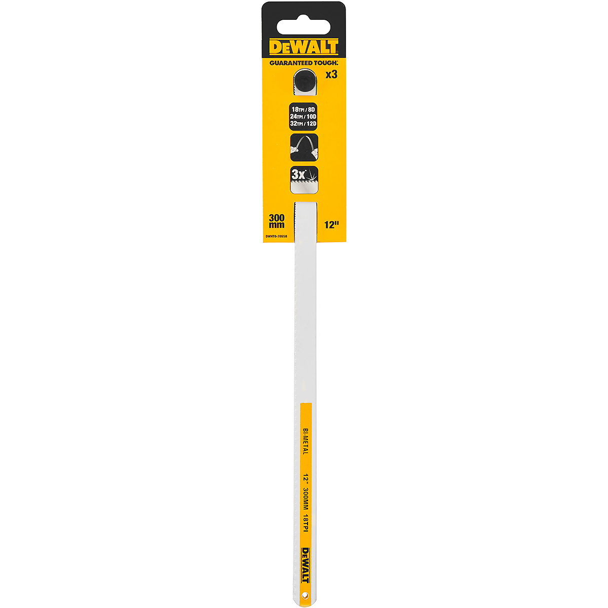 DEWALT Bi-Metall Sägeblätter 300mm 3er Pack