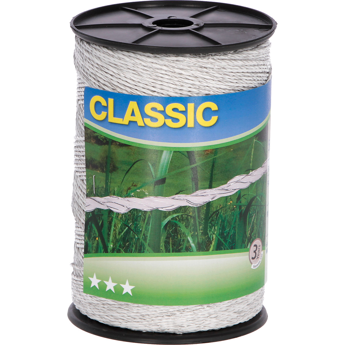 Kerbl Classic Weidezaunlitze, 500m weiß 6x 0,20