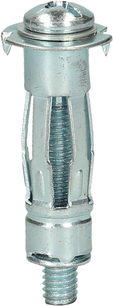 KS Tools Sortiment Spreiz- und Ankerdübel, M4x20mm - M6x52mm, 40-tlg