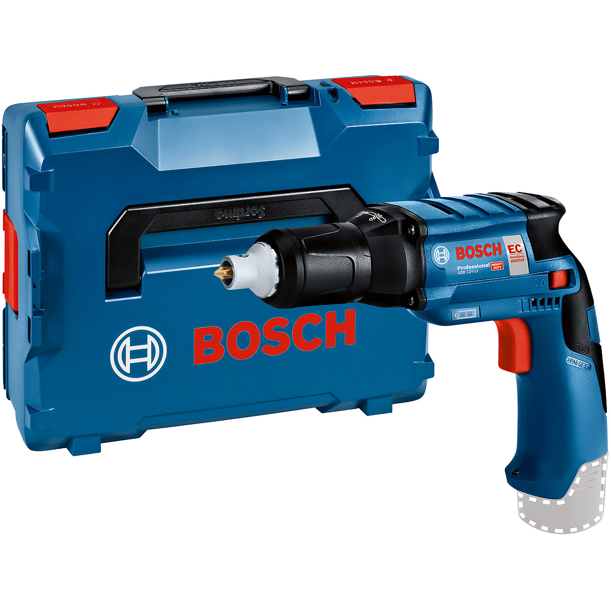 Bosch Akku-Trockenbauschrauber GTB 12V-11, Solo Version, L-BOXX
