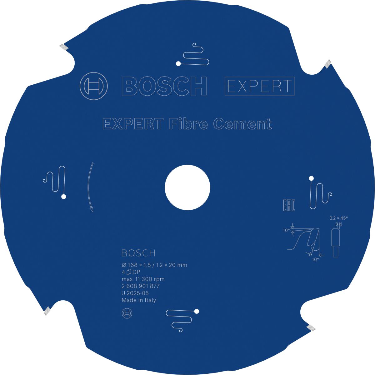 Bosch Kreissägeblatt Expert for Fibre Cement