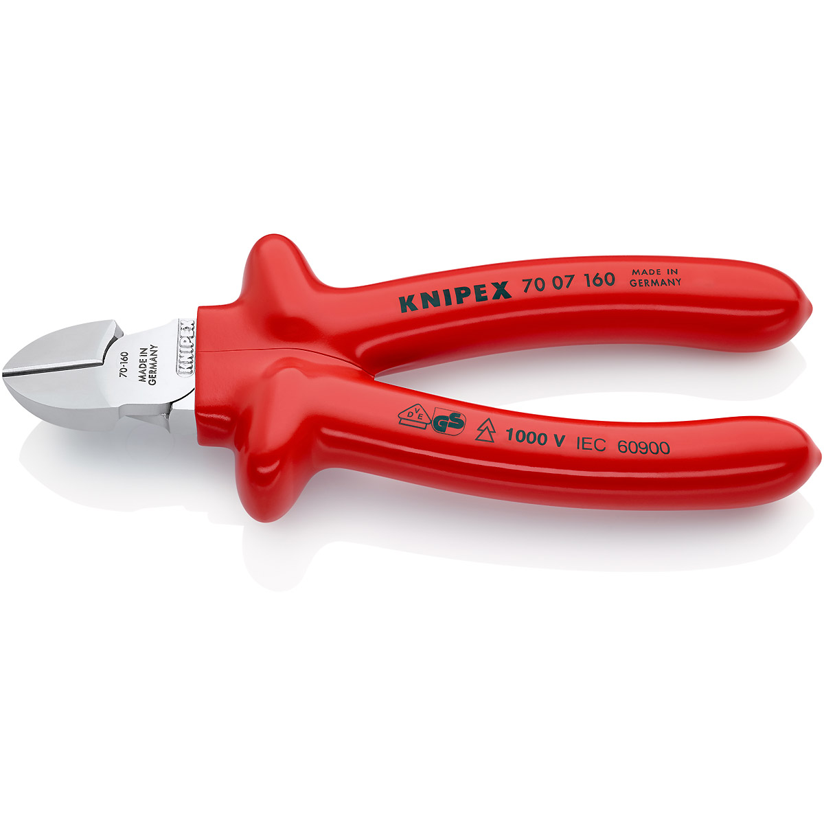 KNIPEX Seitenschneider tauchisoliert, VDE-geprüft