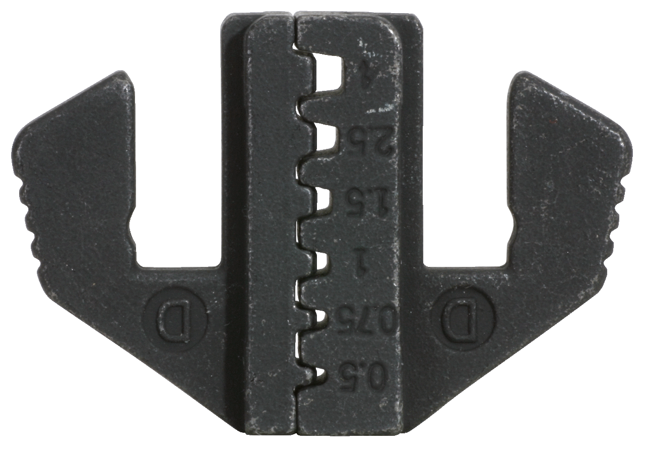 KS Tools Paar Crimp-Einsätze für Aderendhülsen, Ø 0,5 - 4 mm 