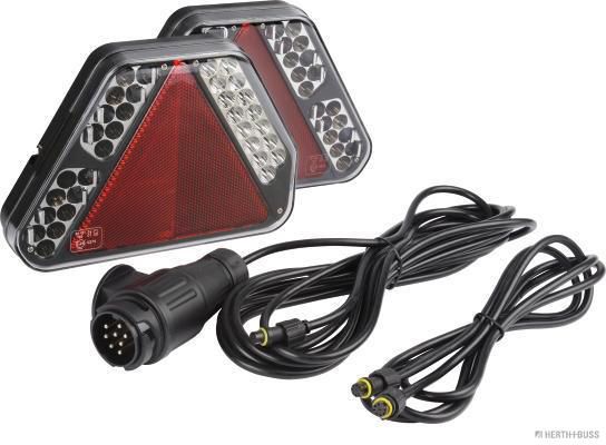 HERTH&BUSS Heckleuchtensatz, Universal LED 12V