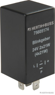 HERTH&BUSS Blinkgeber, 24 V, 4 pins, elektronisch