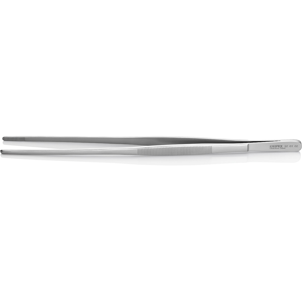 KNIPEX Universalpinzette Edelstahl geriffelt