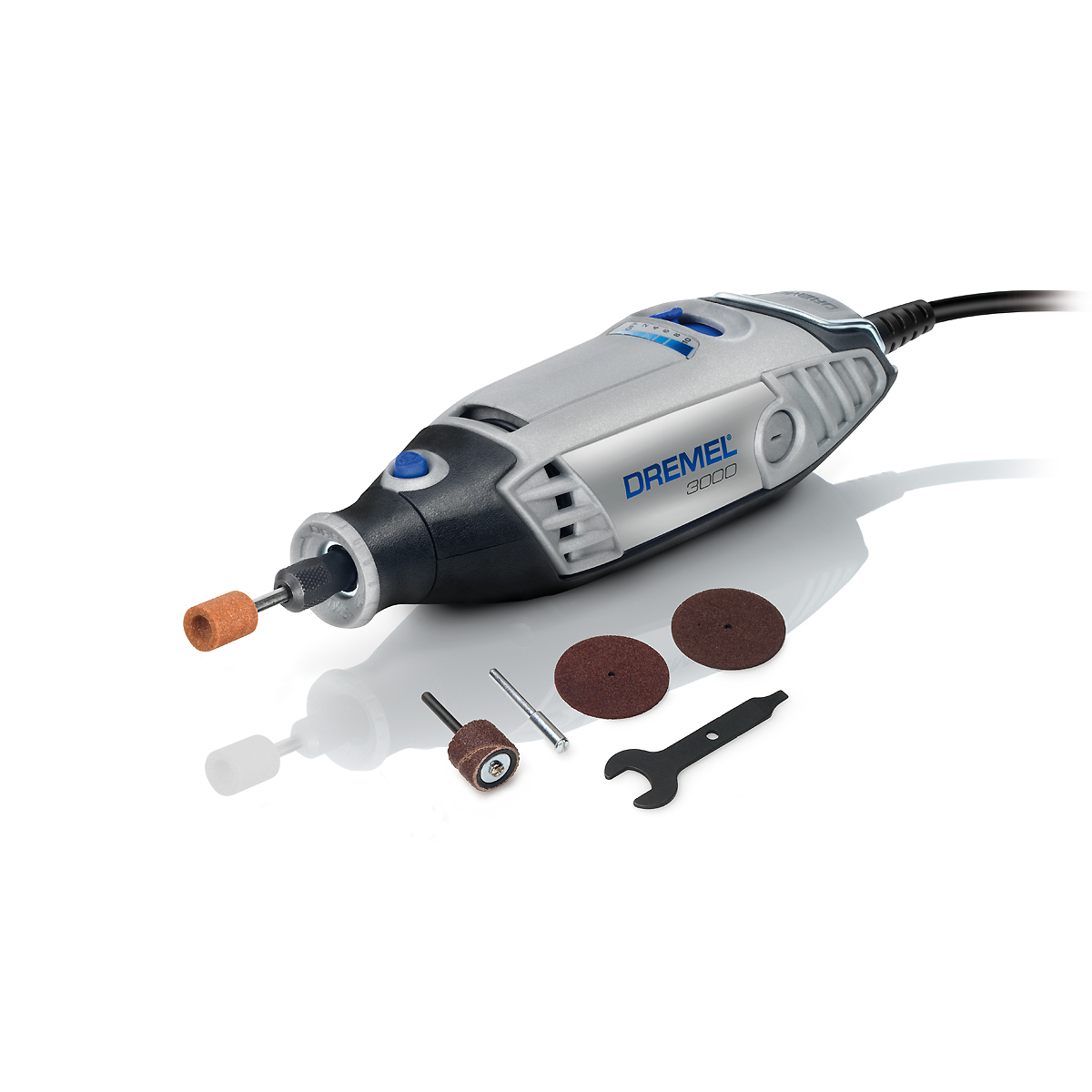 DREMEL 3000-5 Multifunktionswerkzeug (130 W) mit 5 Zubehöre