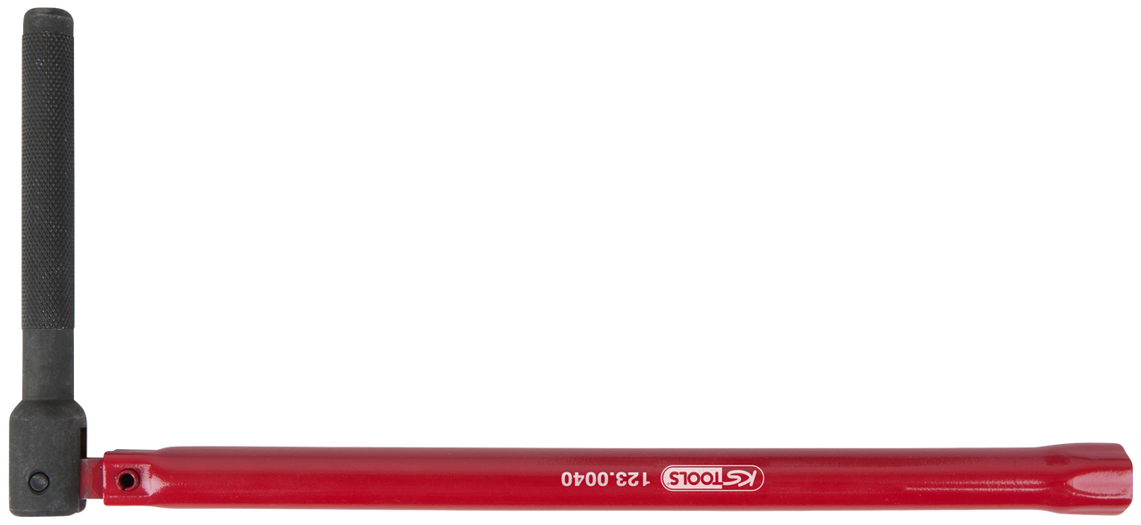 KS Tools Standhahn-Mutternschlüssel mit austauschbarem Adapter, 260 mm