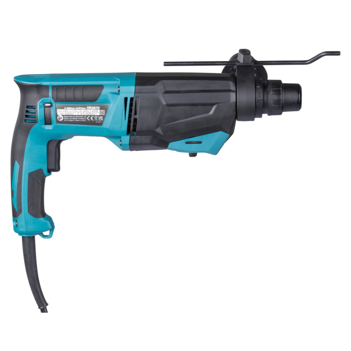 Makita Kombihammer 800 W, SDS-PLUS, 26 mm, 3,0 J