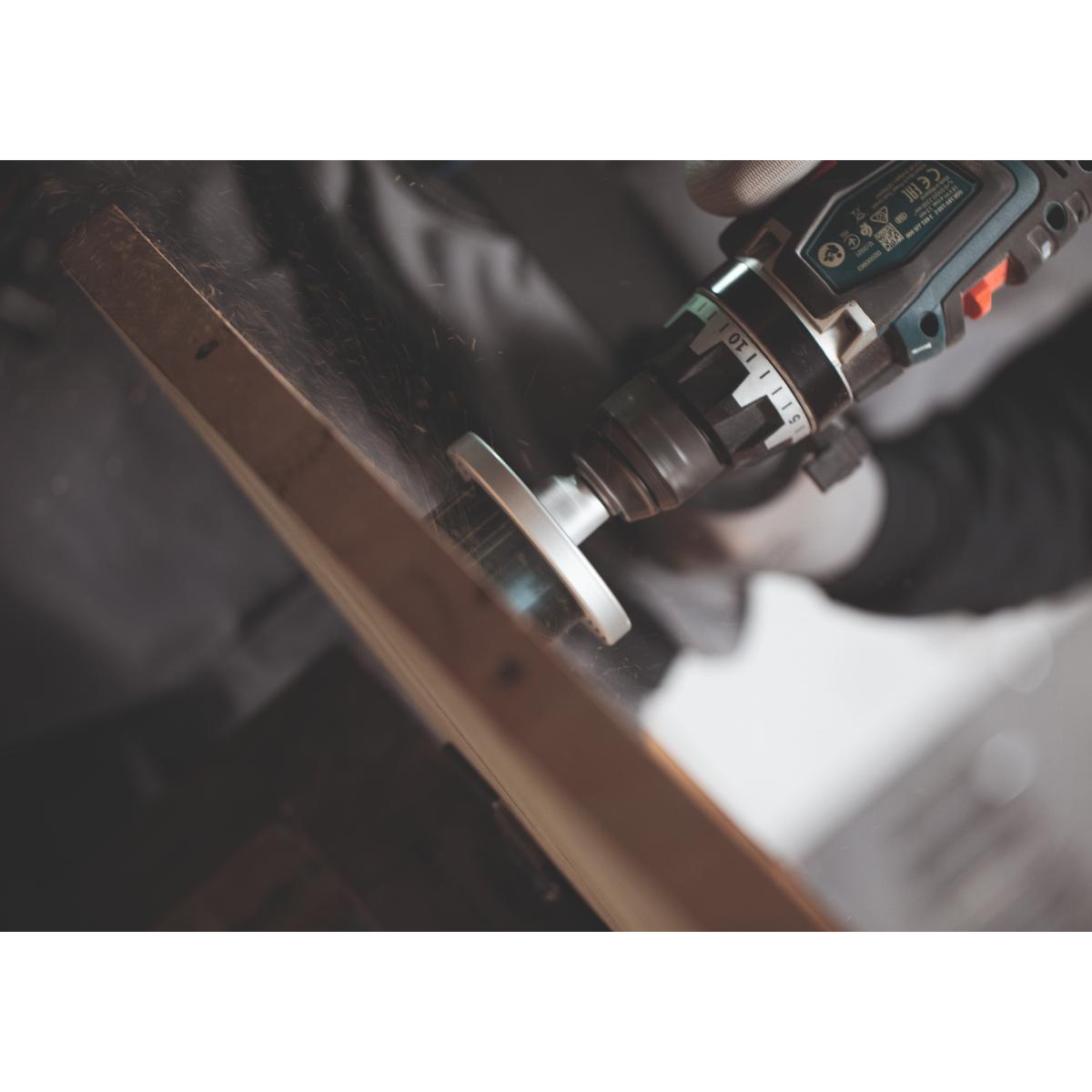 Bosch Wood and Drywall Lochsägen mit Aufsteckhalter, 26/32/39/45/51/58/64 x 44 mm, 7-teiliges Set