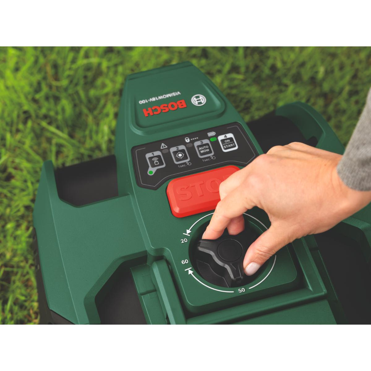 Bosch Mähroboter VISIMOW18V-100