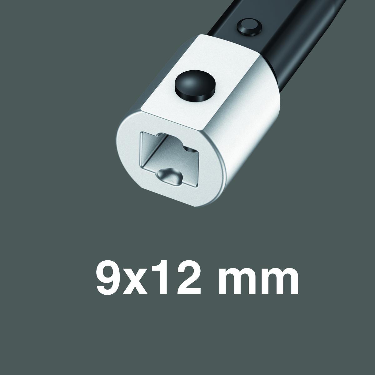 Wera Click-Torque XP 2 Voreingestellter, einstellbarer Drehmomentschlüssel für Einsteckwerkzeuge, 10