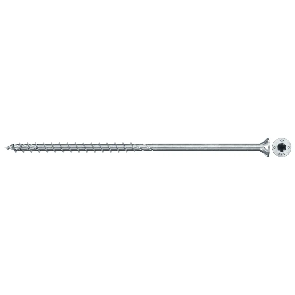 Fischer Holzbauschraube 8,0x160 FPF II CTP BC, Senkkopf, Innenstern TX, Teilgewinde, blauverzinkt