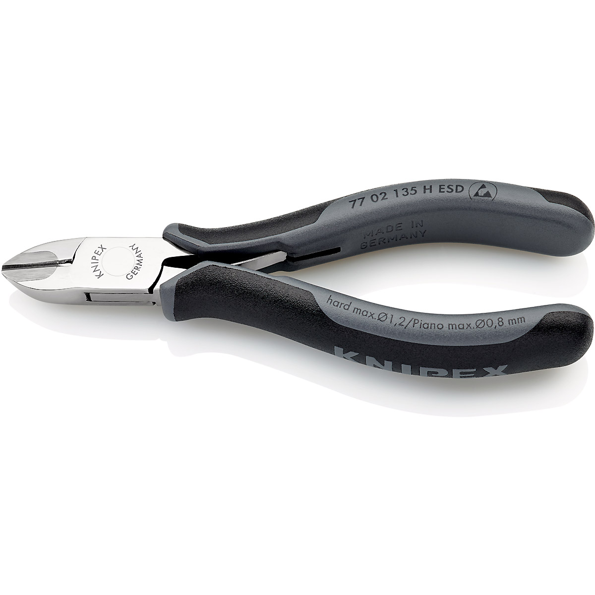 KNIPEX Hartmetall-Elektronik-Seitenschn. ESD