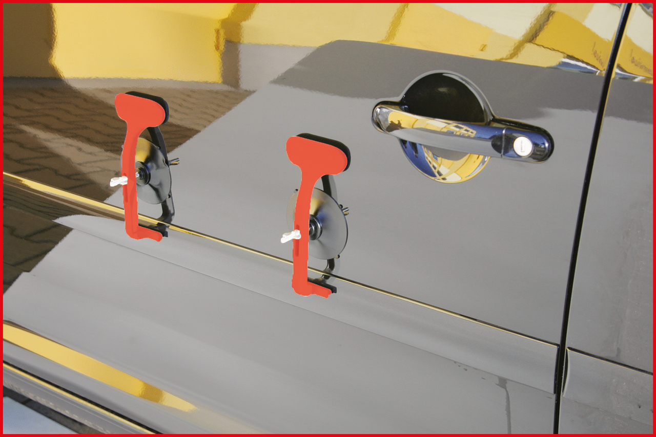 KS Tools Zierleisten-Montagesauger-Satz, 6-tlg, Ø 85mm