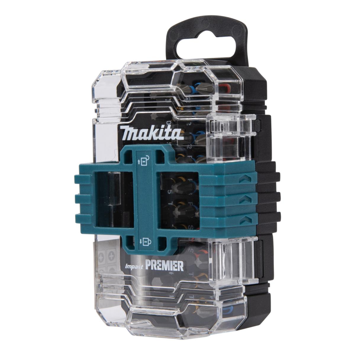 Makita Torsion Bits Impact Premier 31-teiliges Set PH, PZ, SL, T, H