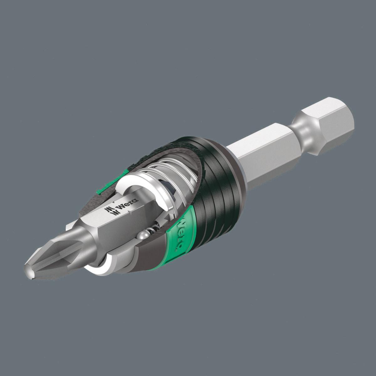 Wera 844/7 Gewindebohrer-Bit-Satz, 8-teiliges Set
