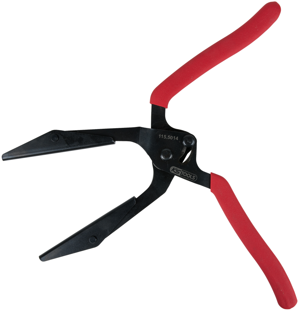 KS Tools Stufenlose-Abklemmzange abgewinkelt, Ø 74,0 mm