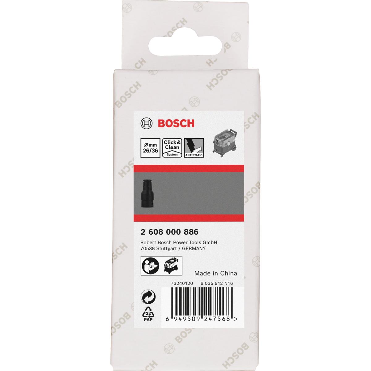 Bosch COMBI Adapter für Elektrowerkzeuge für Staubsauger