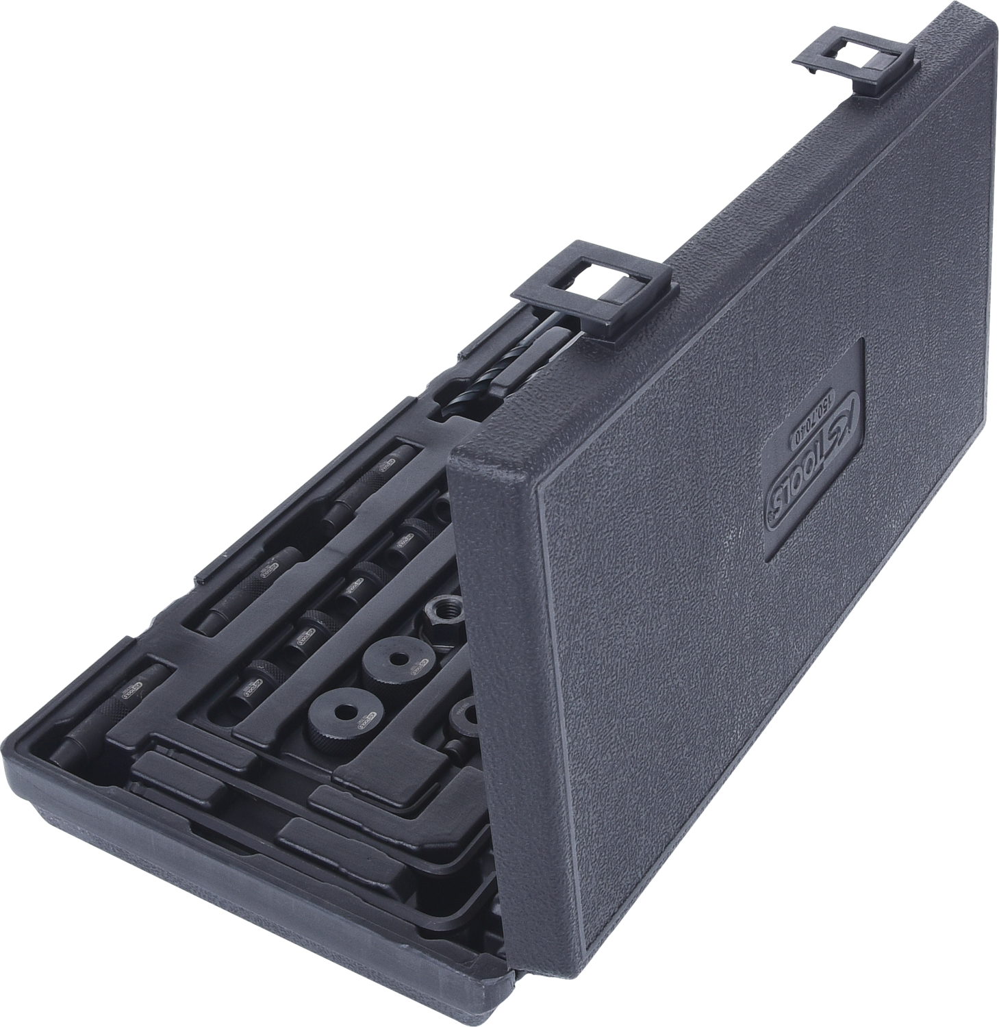 KS Tools Zylinderkopf-Bohrlehren-Satz, 28-tlg
