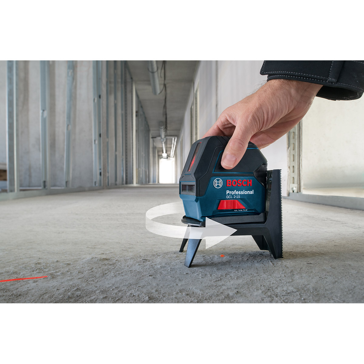 Bosch Kombilaser GCL 2-15, mit Handwerkerkoffer