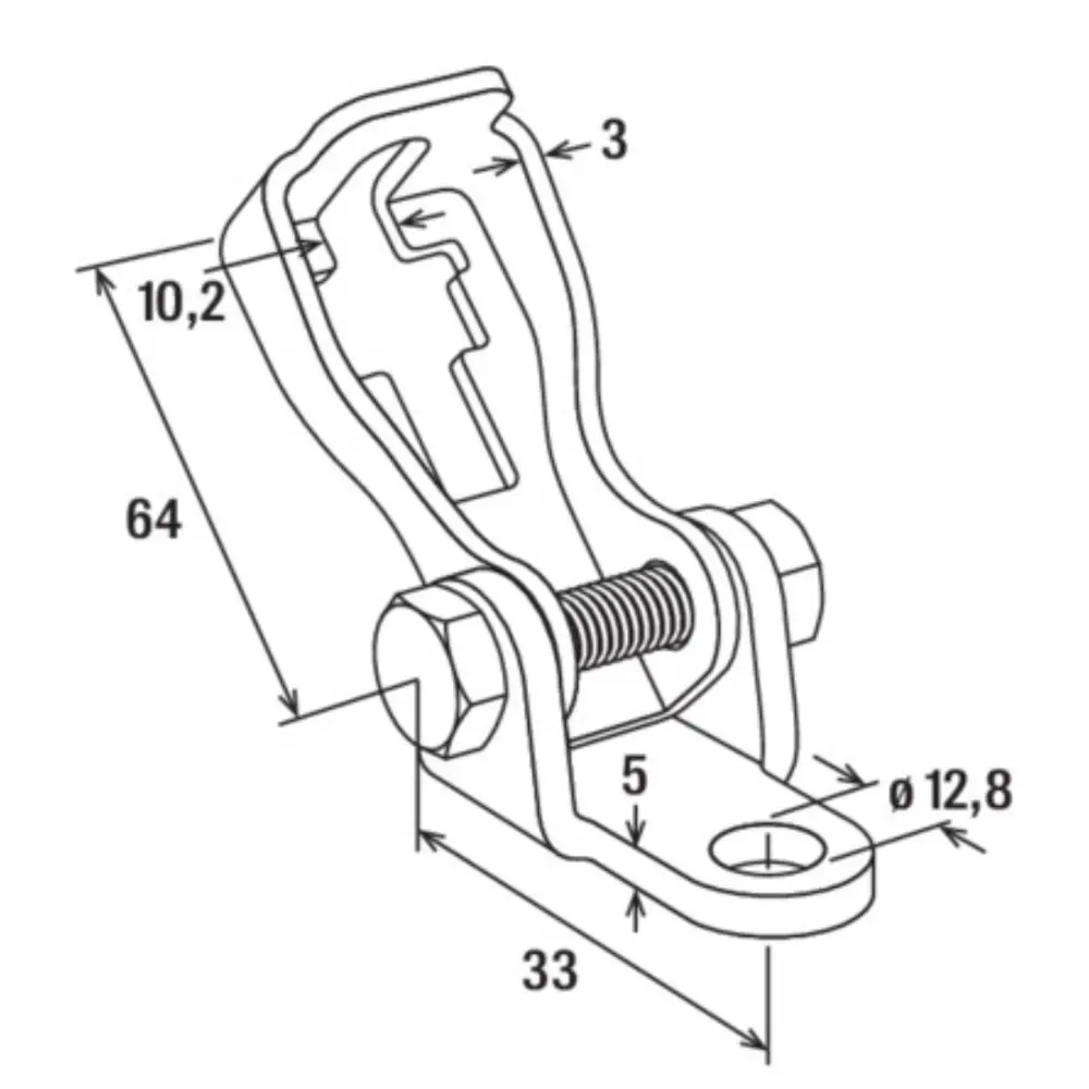 Fischer Abspannelement S-VA Seismic