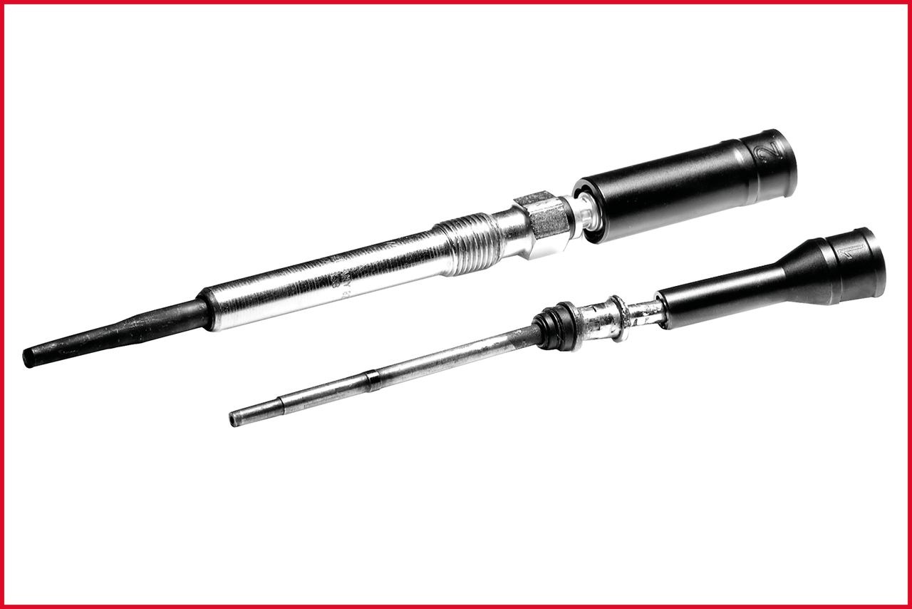 KS Tools Universal Glühkerzen-Ausbohrsatz M10 x 1, 8-tlg
